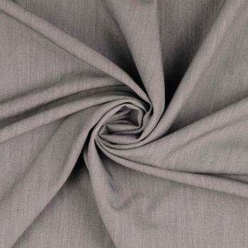 Stretch Twill, uni, grau